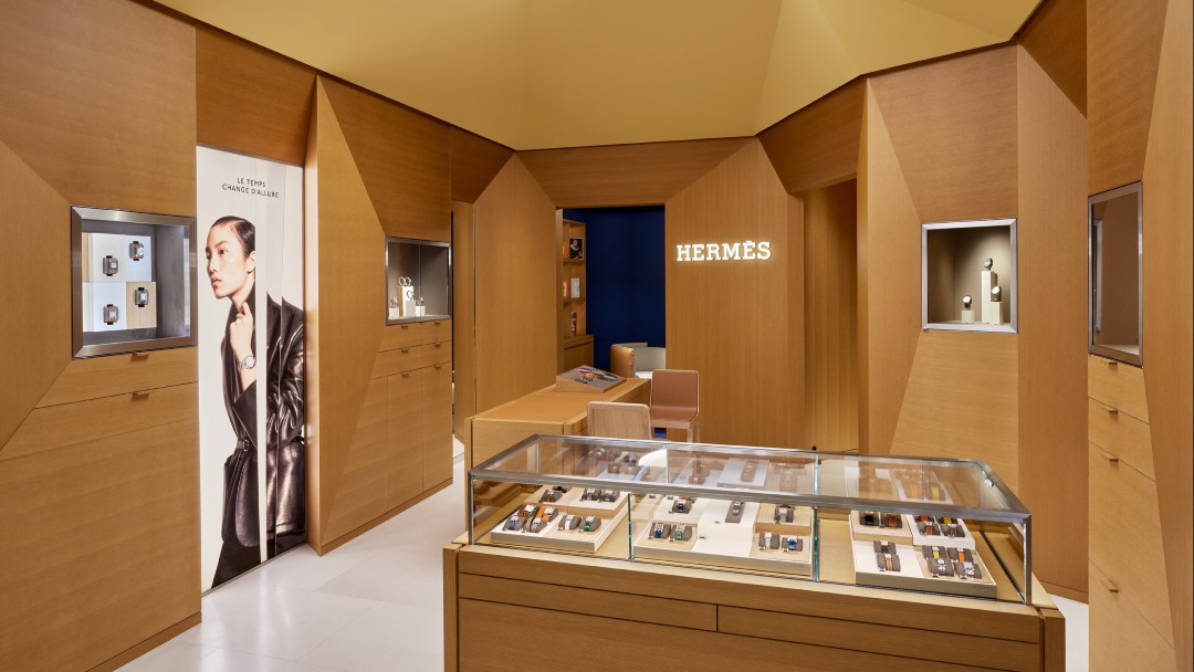 Magasin Hermès - Galeries Lafayette Haussmann - Paris (75009) Visuel 4