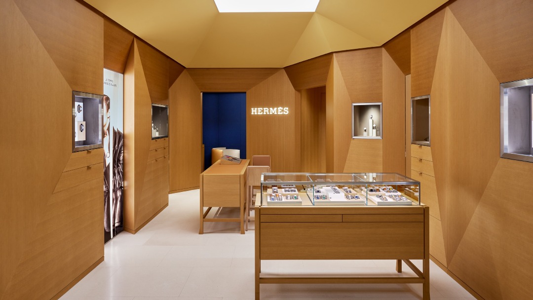 Magasin Hermès - Galeries Lafayette Haussmann - Paris (75009) Visuel 5