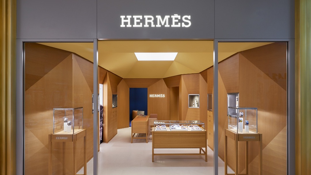 Magasin Hermès - Galeries Lafayette Haussmann - Paris (75009) Visuel 1