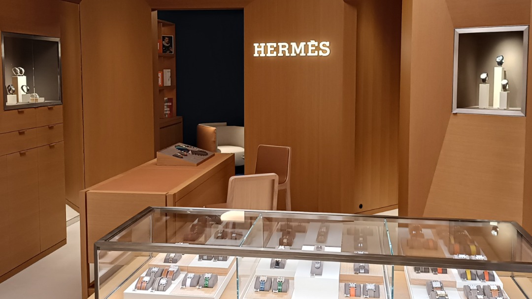 Magasin Hermès - Galeries Lafayette Haussmann - Paris (75009) Visuel 1